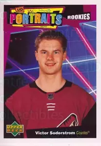2020-21 Upper Deck UD Portraits #60 Victor Soderstrom - Picture 1 of 1