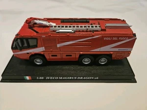 Del Prado Fire Engine 1:80 Iveco Magirus Dragon X6 - Picture 1 of 4