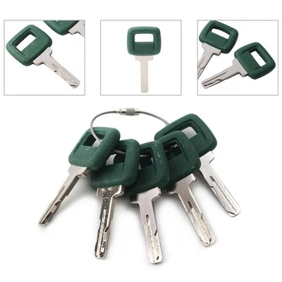 11039228 Ignition Keys 5PCS For Volvo Loader Haul Truck Heavy Equipment - Image 1 of 4