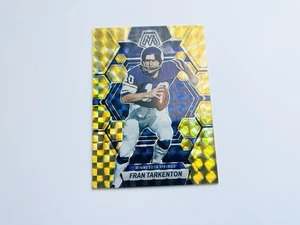 2023 Panini Mosaic Yellow Camo Prizm Fran Tarkenton #159 - Bild 1 von 2