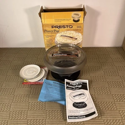 Palomitas de maíz para microondas Presto PowerPop de colección años 90 Multi Popper Orville Redenbacher Foto 1 de 4