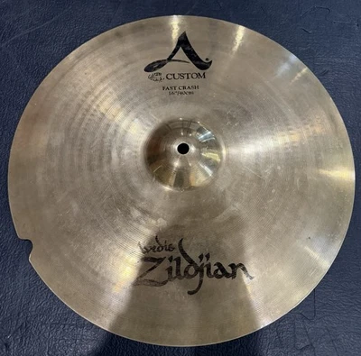 "Zildjian A Custom Fast Crash 16"" - REPARADO" Foto 1 de 2
