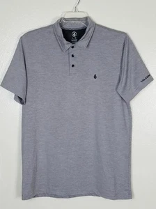 Camisa Polo VOLCOM Gris Jaspeado Wowzer Performance Golf Manga Corta Talla L - Imagen 1 de 13