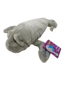 Peluche vintage Hugh Manatee 14" peluche cascata 1993 nuovo con etichetta raro - Foto 1 di 8