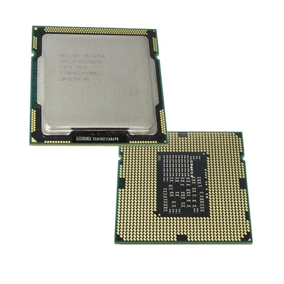 Processore Intel Pentium G6950 3 MB SmartCache, 2,80 GHz DC FC LGA 1156 P/N S... - Immagine 1 di 3