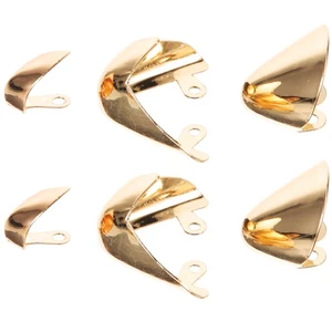 3 Pairs Schuhschutz Metallabdeckung Absatzstopper Für Hohe Absätze Fersenspitze - Photo 1/12