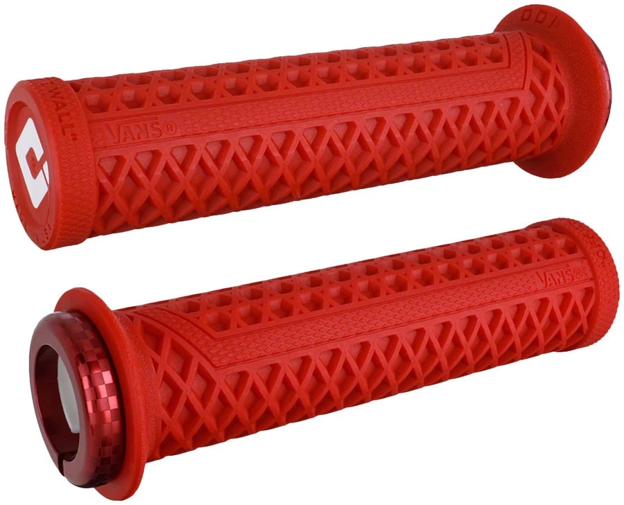 ODI x Vans Lock-On V2.1 Grips (Red/Red Checker) D33VNR-R