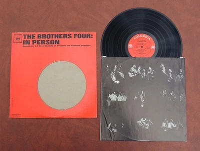 The Brothers Four in Person 1962 Columbia CL 1828 Mono LP Vinyl Album - Image 1 of 2