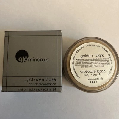 Glo Minerals GloMinerals GloLoose Loose Base Golden Dark 0.37oz/10.5g## - Image 1 of 2