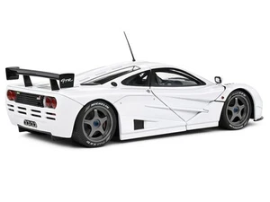 1996 McLaren F1 GTR Short Tail White Diecast Model Car 1/18 by Solido - Picture 1 of 5