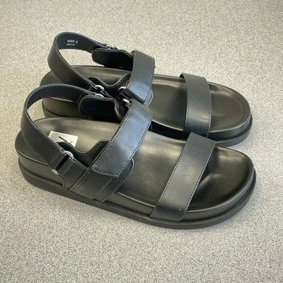 NUEVAS Sandalias de Plataforma Dolce Vita Argyle Negras para Mujer Talla 6 Foto 1 de 4