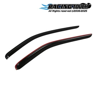 Deflector visera JDM 2 piezas protector contra la lluvia fuera de canal para Nissan Altima 2DR cupé 08-13 - Imagen 1 de 6