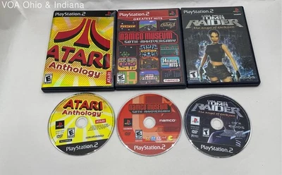 3 игры для PS2 Atari Anthology Lara Croft Tomb Raider Angel Darkness Namco Museum - Изображение 1 из 4