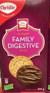 GALLETAS DIGESTIVAS DE LA FAMILIA CHRISTIE PEAK FREANS 300g-10.6oz x6 DE CANADÁ - Imagen 1 de 1
