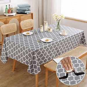 Dust-resistant Tablecloth Spill-proof Waterproof Printing for Indoor Outdoor Use - Picture 1 of 13