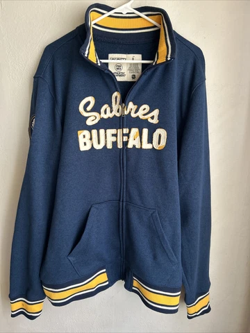 CCM Pro OK’d NHL Buffalo Sabres Large Zip Sweater Cover