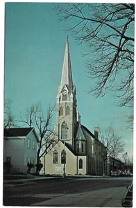 VTG Postcard Greetings from Plymouth, Wisconsin - Picture 1 of 2