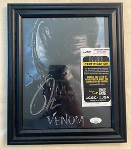 Tom Hardy Signed Venom 12x10 Photo Marvel Comics Autograph JSA COA - Picture 1 of 10