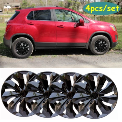 16" Set of 4 Wheel Covers Hub Cap Tire & Steel Rim fits R16 For Chevrolet Trax Foto 1 de 4