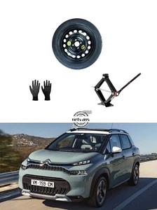 Ruotino di Scorta 16" per Citroen C3 Aircross con cric e guanti 125/85 dot2024 - Bild 1 von 11