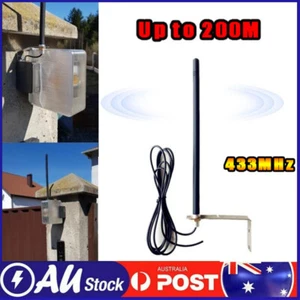 External Antenna/For Remote Distance Up 200m+. Garage Door Gate Aerial,433 MHZ - Picture 1 of 9