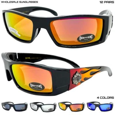 LOTE AL POR MAYOR Gafas protectoras acolchadas para motocicletas 12 pares Foto 1 de 4