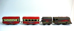 TRAINS CR 60 ÉCHELLE "O" TÔLE RAME "ÉCLAIR" Lg 56 cm ÉTAT DE JEU ANNÉES 50 - Imagen 1 de 9