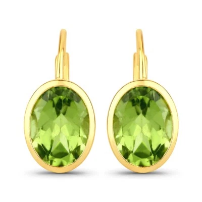 Khushi Damen Ohrhänger Sterling Silber Peridot - Bild 1 von 4