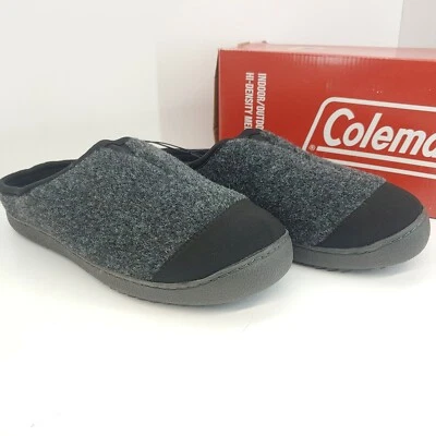 Zapatillas Coleman de interior/exterior de espuma viscoelástica de alta densidad para hombre talla 9 gris Foto 1 de 4