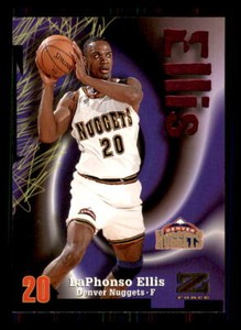 1997 Basketball SkyBox Z-Force LaPhonso Ellis Denver Nuggets #101 3
