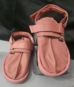 Reebok Beatnik Sandals Bake Earth Orange Mens Sz 11 Canvas W/ Backstrap EUC - Picture 1 of 6