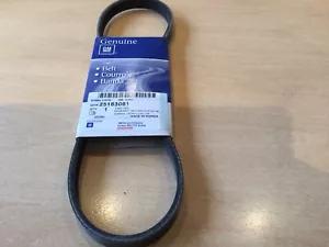 BN GENUINE GM MATIZ SPARK AVEO MICRO V ALTERNATOR DRIVE BELT 25183061 4PK665 - Picture 1 of 2