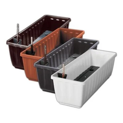 Geli Blumenkasten AQUA FLOR Wasserspeicher Balkon alle Größen und Farben