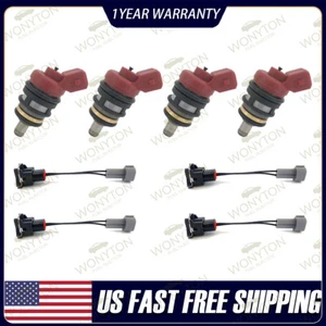4Pcs Fuel Injectors  FJ446 For  Subaru Legacy 2.2L-H4 1990 - Foto 1 di 6