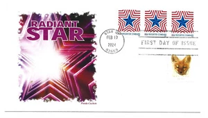 5832 Radiant Star Panda Cachets, FDC - Imagen 1 de 1