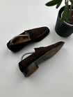 Sutor Mantellassi Suede Leather Loafers Mens Size 41 1 2