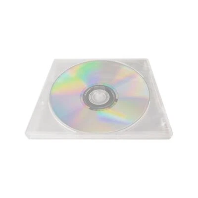 10x Clear CD Cases Disk Protection Anti Scratch Single CD Jewel Case for Car - Image 1 of 4