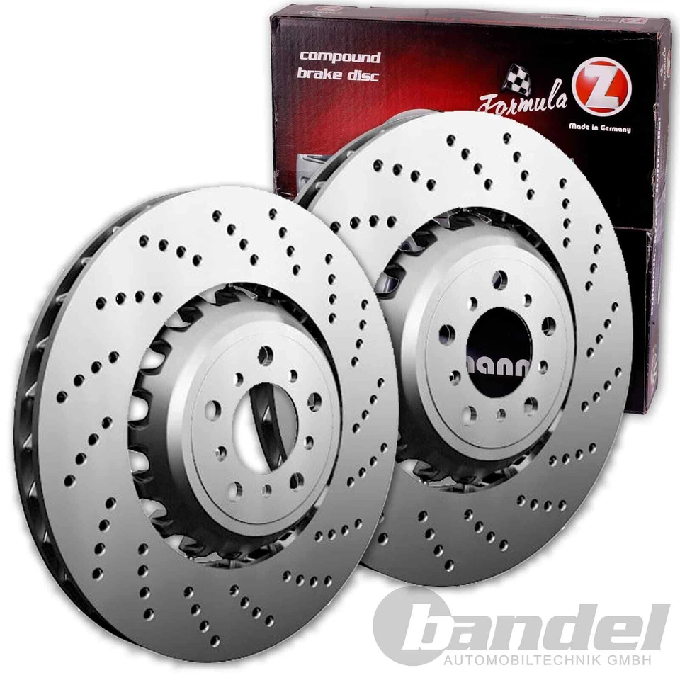 ZIMMERMANN Disques de Frein 360mm Avant Convient pour Audi A4 B5 RS4 Quattro - Photo 1/1