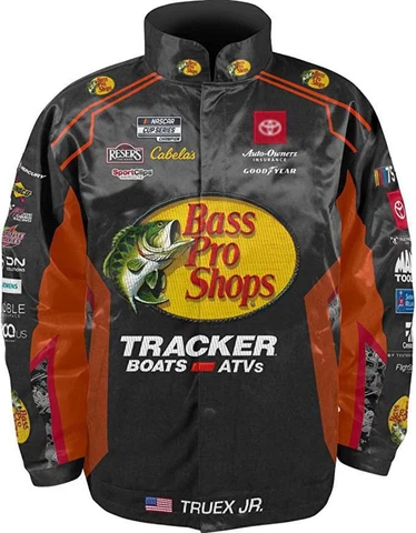 Martin Truex Jr. 2023 Bass Pro Shops Adult Nylon Uniform Jacket Cover