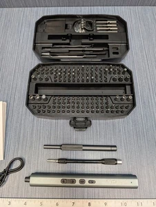 Juego de destornilladores eléctricos de precisión 156 en 1 kit de herramientas de reparación eléctrica multifunción - Imagen 1 de 9