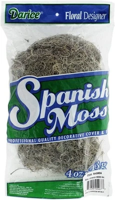 Cubierta y relleno de musgo español - 4 oz. - Gris Foto 1 de 4