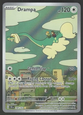 Drampa 184/162 Illustration Rare Pokemon TCG Temporal Forces NM - Image 1 of 2