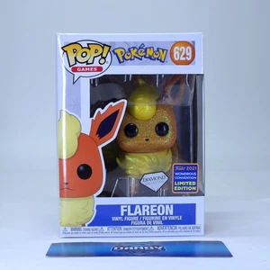 Flareon Diamond #629 2021 Wondrous Con Limited - Brand New - Funko POP Games - Picture 1 of 6