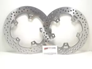 20B COPPIA DISCHI FRENO FRENI ANTERIORI YAMAHA YP MAJESTY 400 2004 2005 2006 - Imagen 1 de 1
