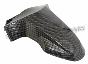 ABS Plastic Front Fender Mudguard Mudflap Carbon For YAMAHA Zuma BWS 125 - Picture 1 of 11