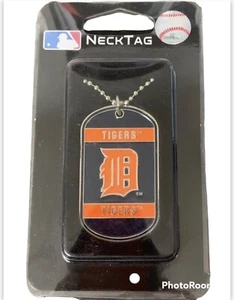 MLB Detroit Tigers Dog Tag Necklace - Picture 1 of 1