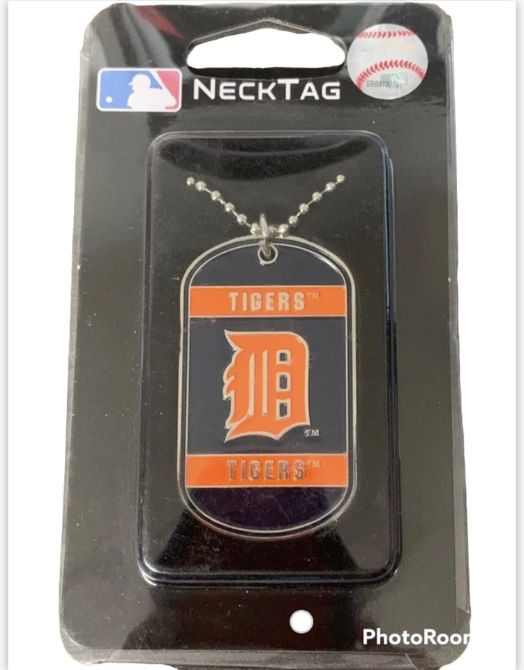 MLB Detroit Tigers Dog Tag Necklace - Image 1 of 1