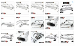 For Seat Leon Cupra K1 Milltek Sport Non Resonated Cat Back Exhaust System Po... - Picture 1 of 2