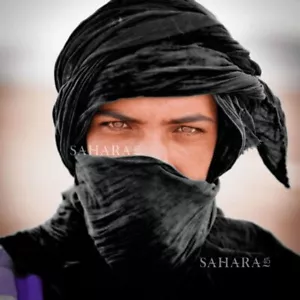 Original Moroccan Berber Scarf Tuareg Scarf head scarf tagelmust Handmade Unisex - Picture 1 of 2