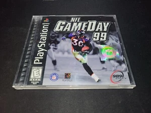 NFL GameDay 99 Football Sony Playstation 1 PS1 EX+NM condition COMPLETE+reg card - Picture 1 of 5